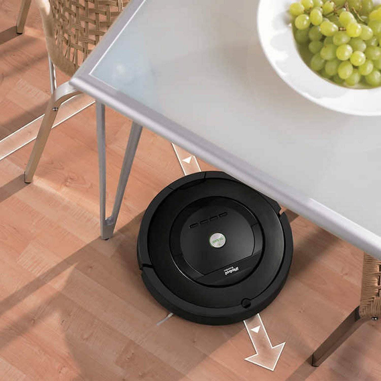 iRobot Roomba 805 Cleaning Vacuum Robot with Dual Virtual Wall Barriers and Bonus Filter (Refurbished) DailySale