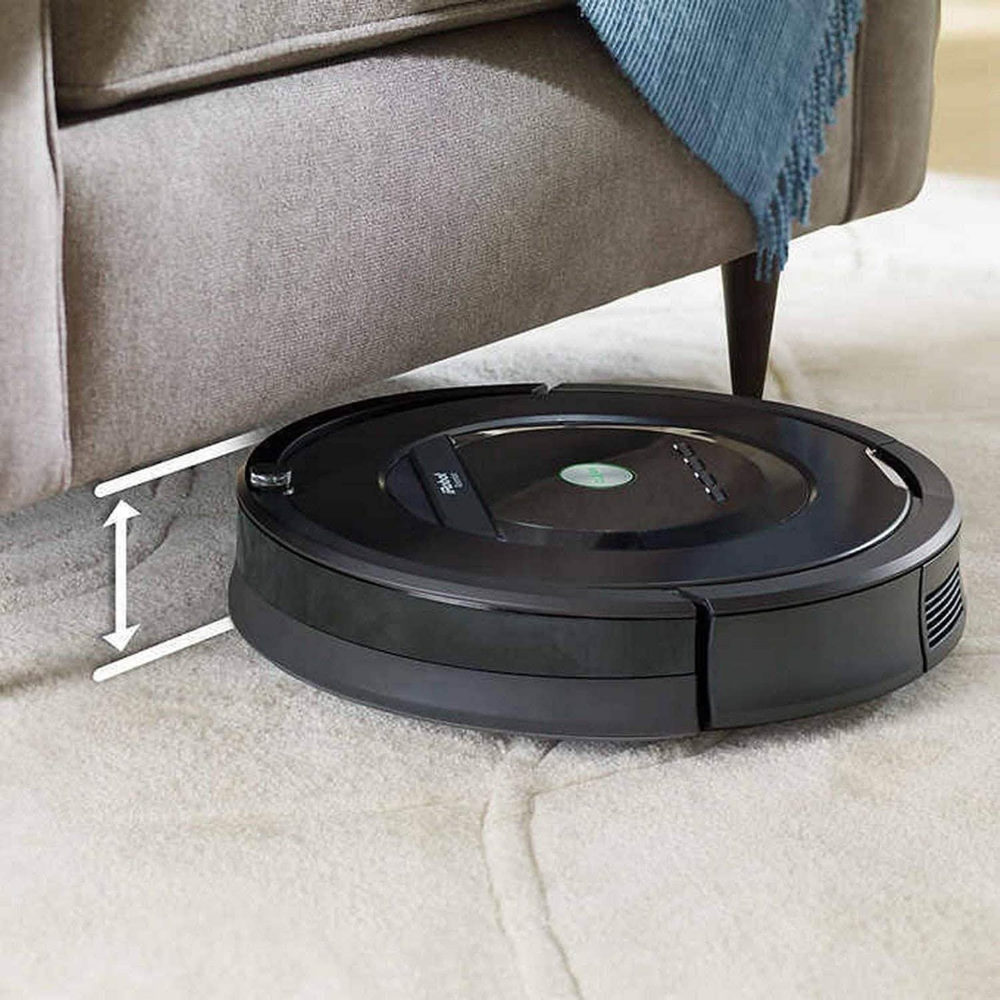 iRobot Roomba 805 Cleaning Vacuum Robot with Dual Virtual Wall Barriers and Bonus Filter (Refurbished) DailySale