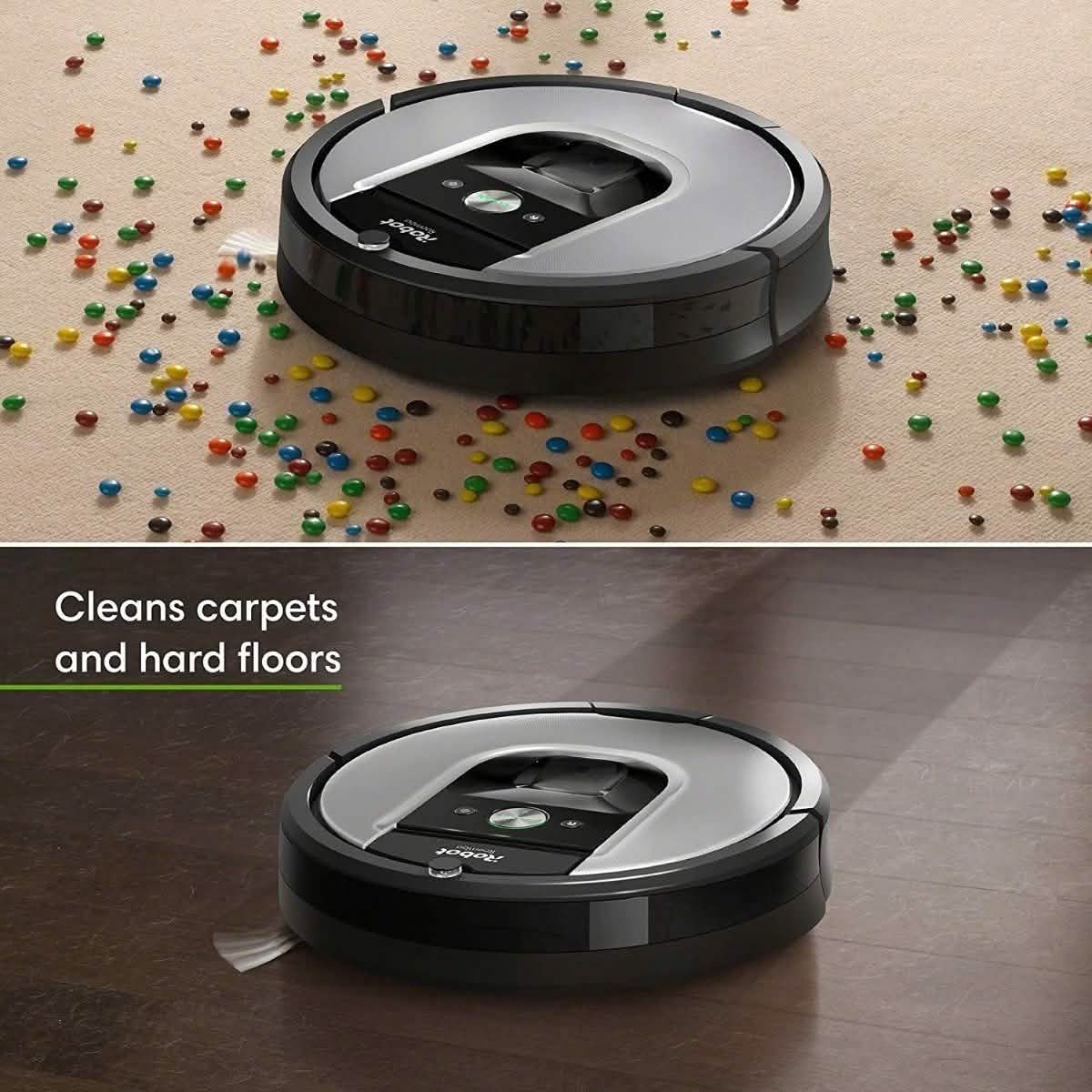 iRobot Roomba 960 Robot Vacuum - Wi-Fi Connected Mapping Works with Alexa (Refurbished) DailySale