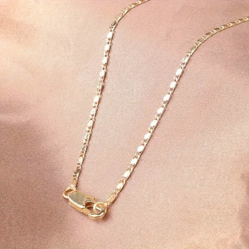 Italian 18K Gold Plated Punk Chain Necklace DailySale