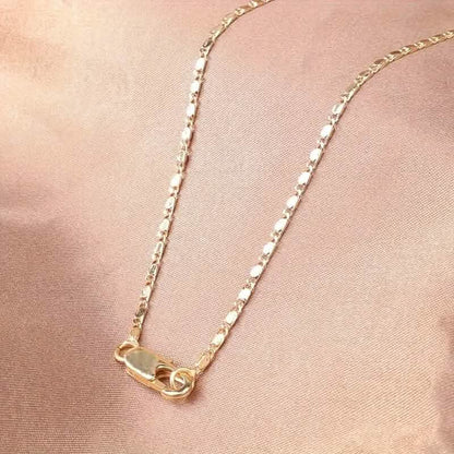 Italian 18K Gold Plated Punk Chain Necklace DailySale