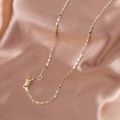 Italian 18K Gold Plated Punk Chain Necklace DailySale
