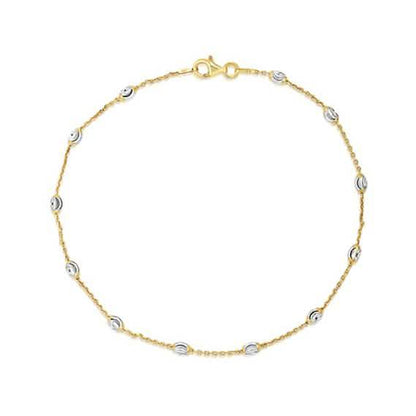 Italian Sterling Silver 10" Anklets DailySale