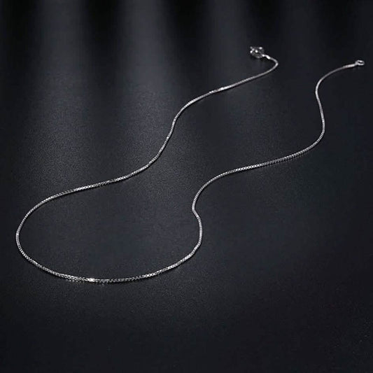Italian Sterling Silver Box Chain DailySale