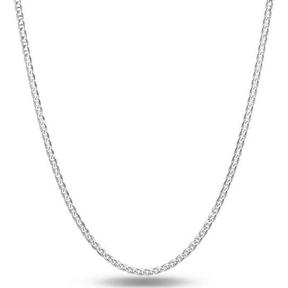 Italian Sterling Silver Mariner Link Chain DailySale