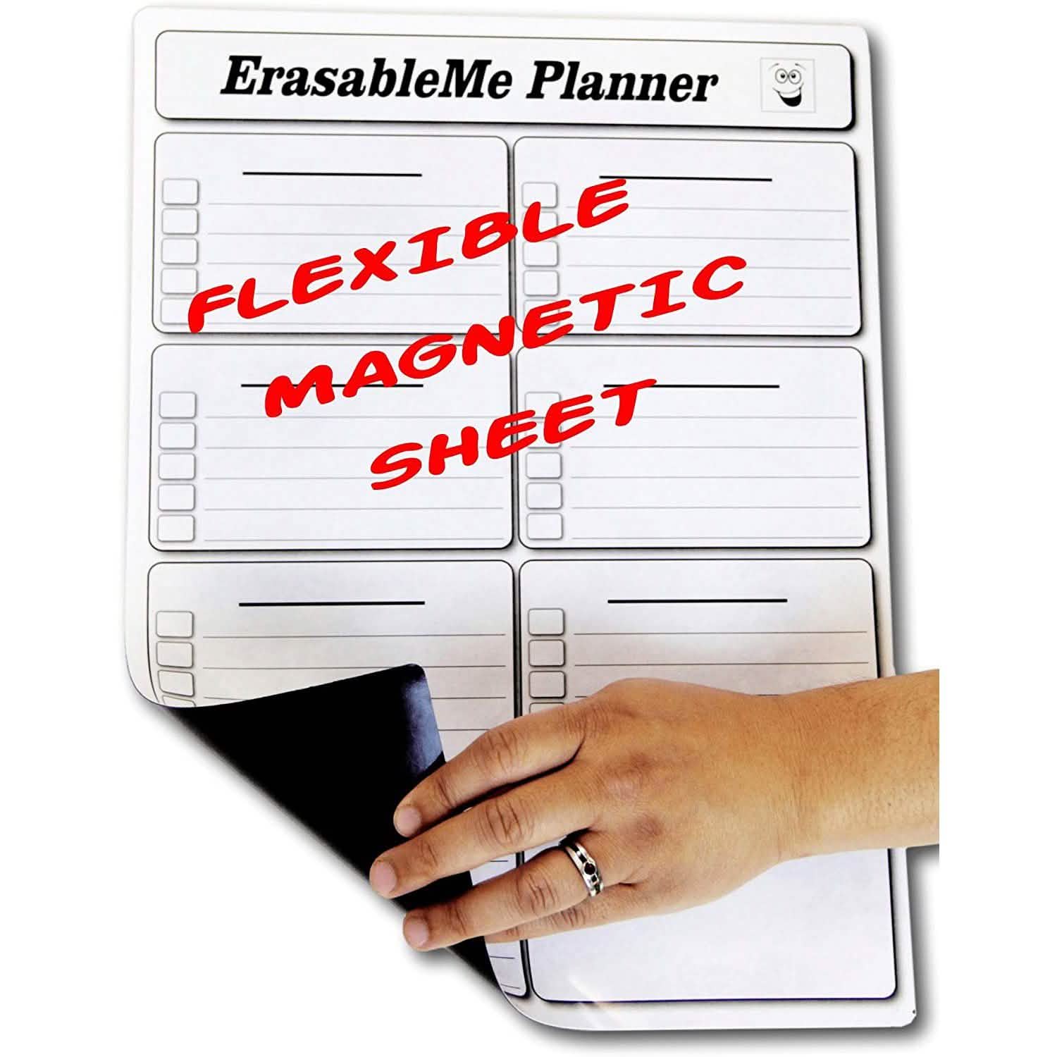 ItemMax Magnetic Dry Erase Calendar for Refrigerator DailySale