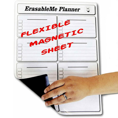 ItemMax Magnetic Dry Erase Calendar for Refrigerator DailySale