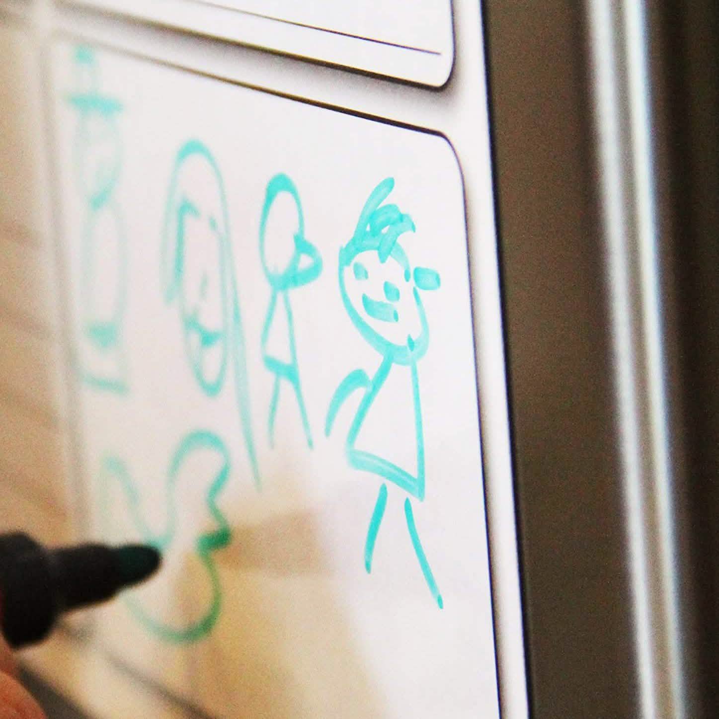 ItemMax Magnetic Dry Erase Calendar for Refrigerator DailySale