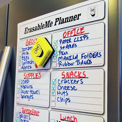 ItemMax Magnetic Dry Erase Calendar for Refrigerator DailySale