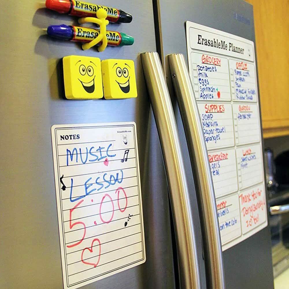 ItemMax Magnetic Dry Erase Calendar for Refrigerator DailySale