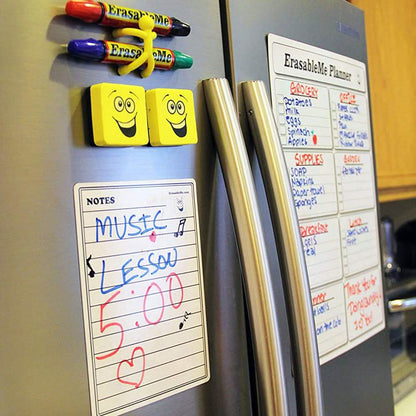 ItemMax Magnetic Dry Erase Calendar for Refrigerator DailySale