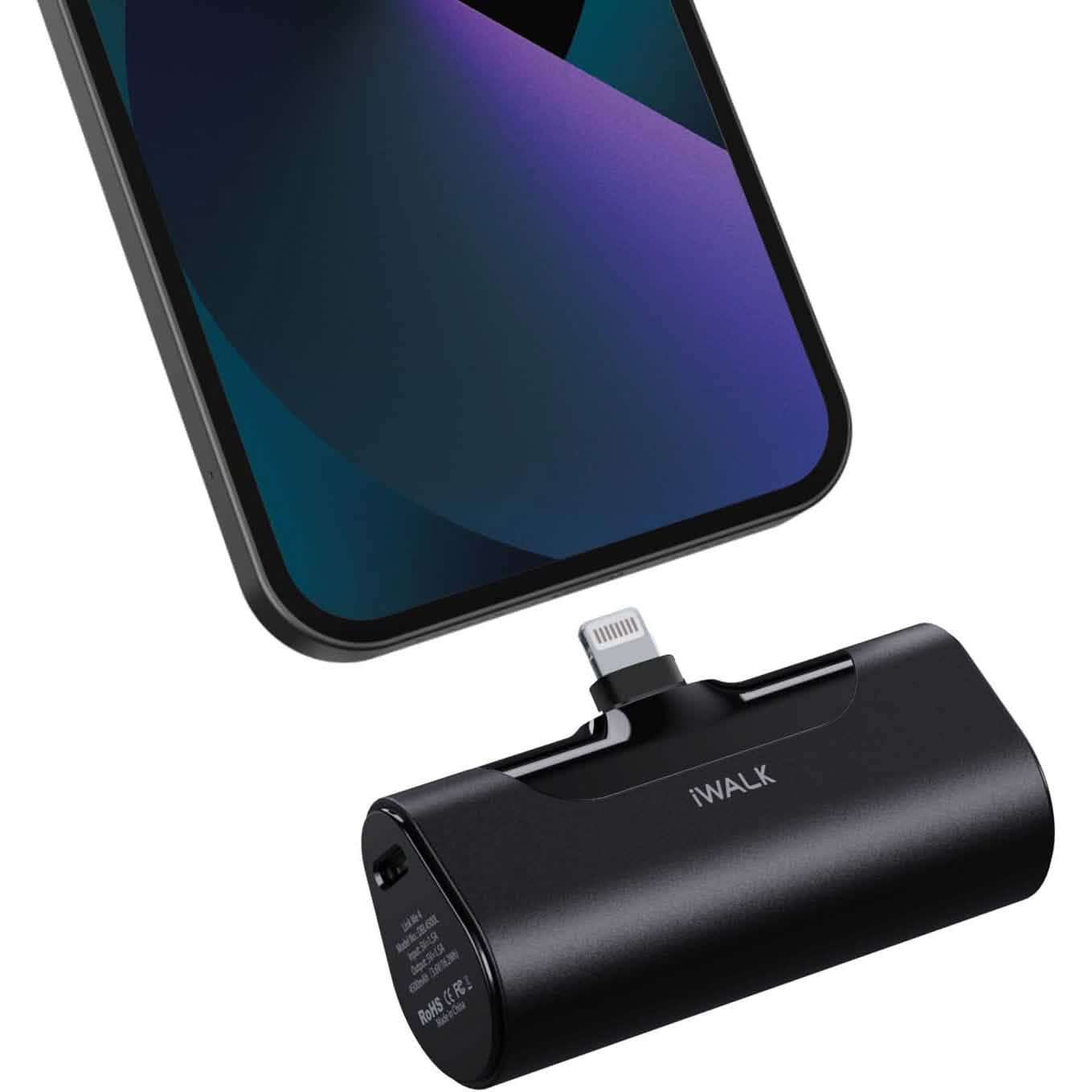 iWALK Small Portable Charger 4500mAh Ultra-Compact Power Bank DailySale