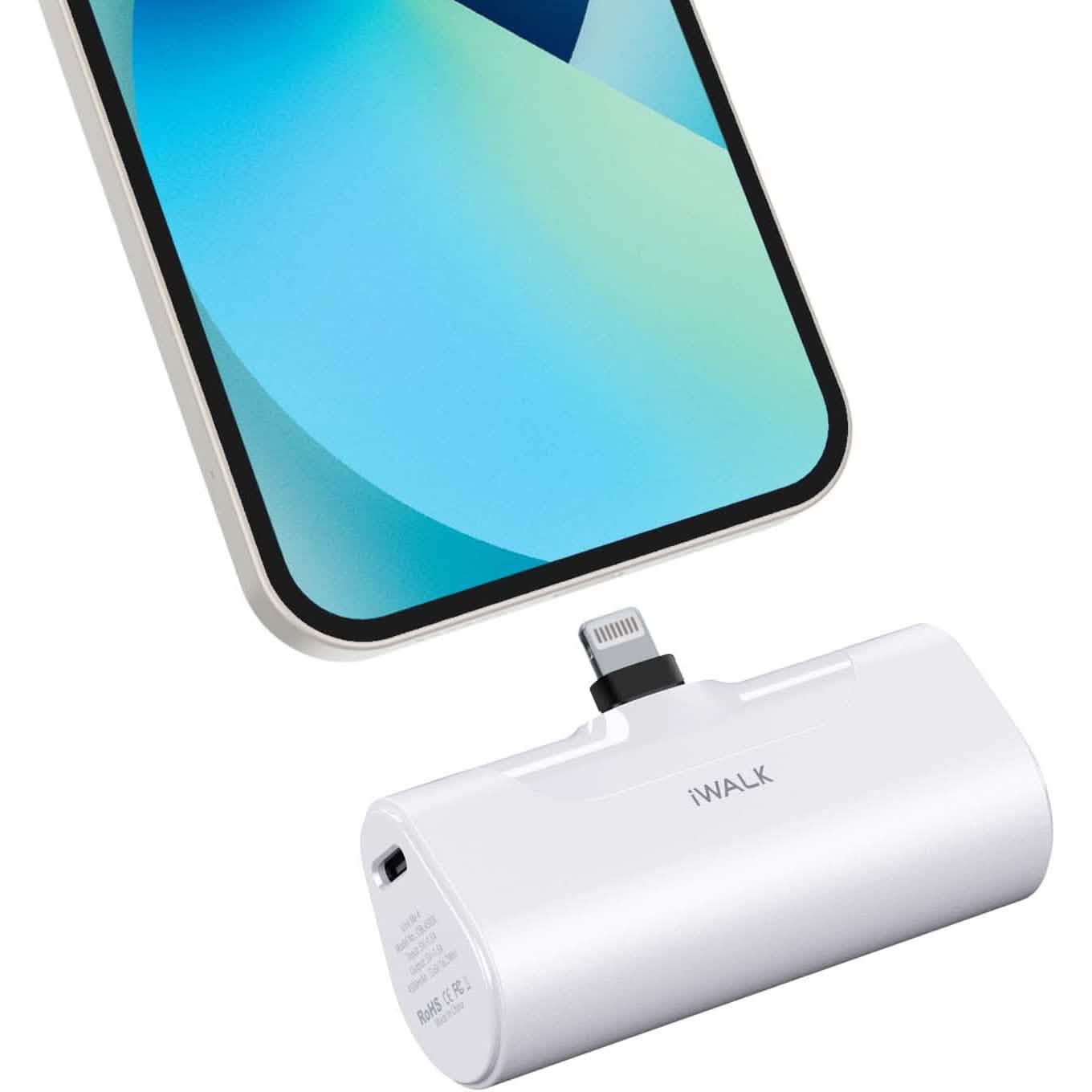 iWALK Small Portable Charger 4500mAh Ultra-Compact Power Bank DailySale