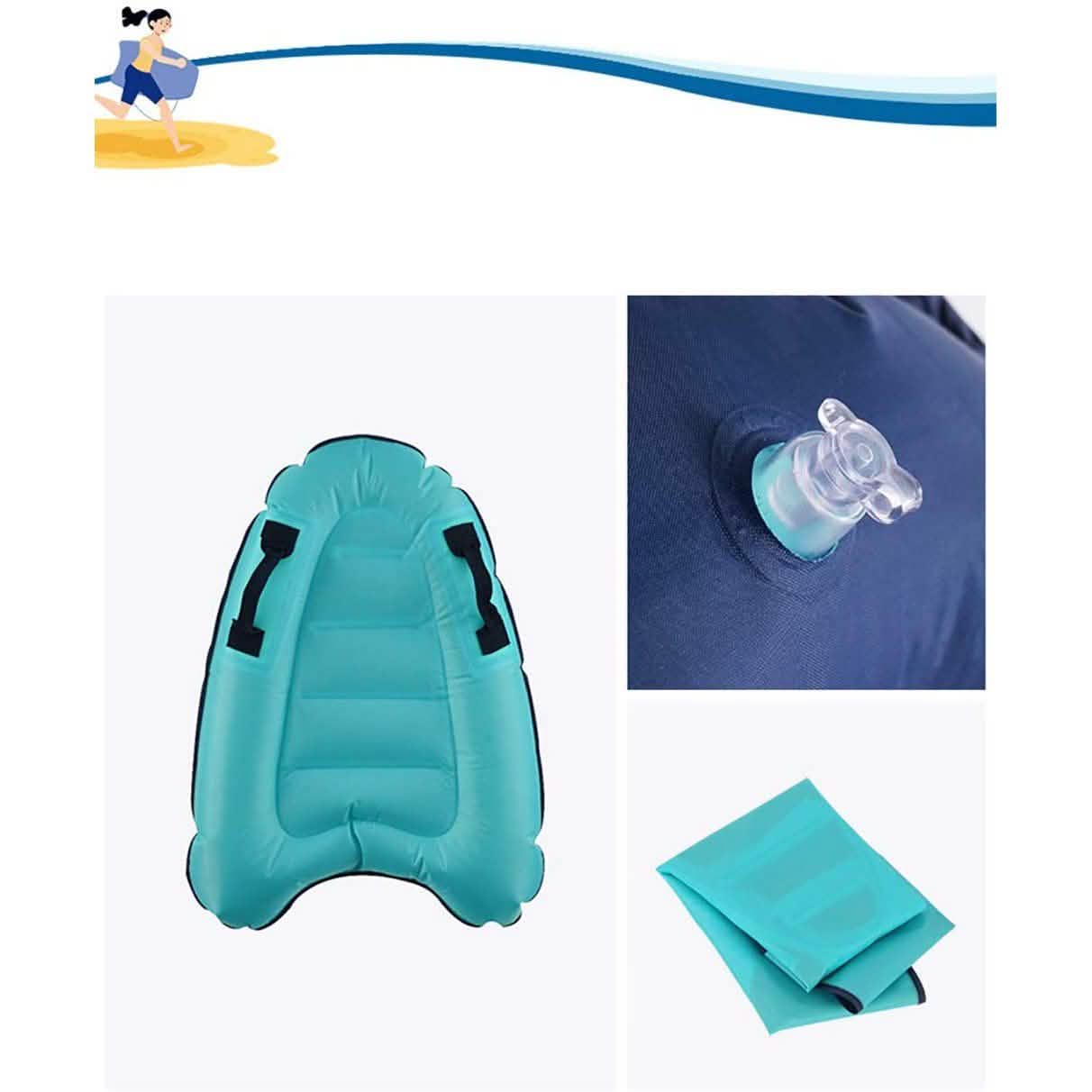 IZ RELEASE Inflatable Swimming Pool Floating Surfboard DailySale