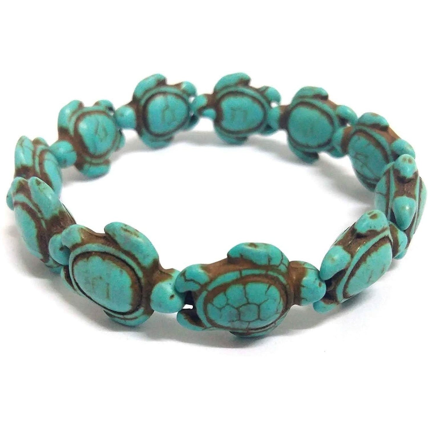 Turquoise Handmade Hawaiian Sea Turtles Bracelet DailySale