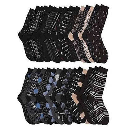 James Fiallo Men’s Colorful Dress Socks DailySale