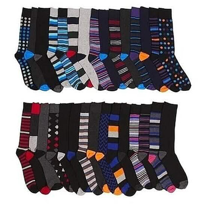 James Fiallo Men’s Colorful Dress Socks DailySale