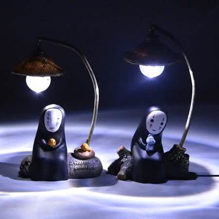 Japanese Kaonashi No Face LED Night Light Figure DailySale