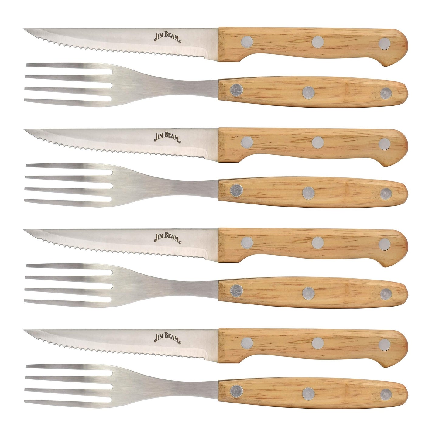 8-Piece Set: Steak Knife and Fork Set DailySale