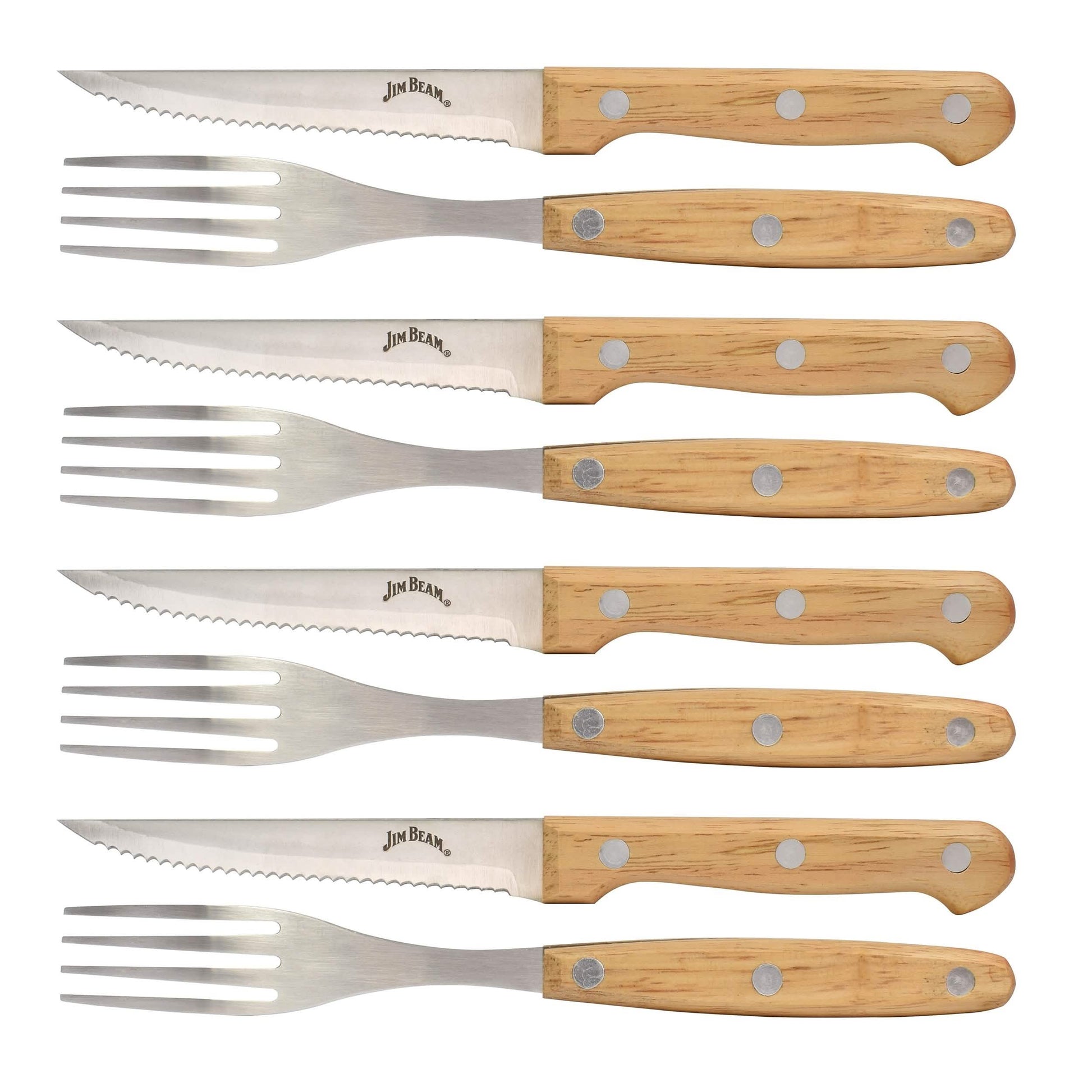 8-Piece Set: Steak Knife and Fork Set DailySale