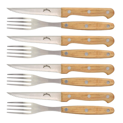 8-Piece Set: Steak Knife and Fork Set DailySale