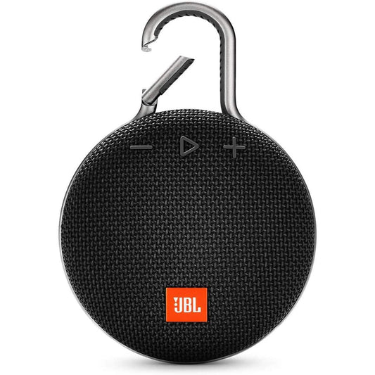 JBL Clip 3 Black - Waterproof, Durable & Portable Bluetooth Speaker  (Refurbished) DailySale