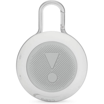 JBL Clip 3 Portable Waterproof Wireless Bluetooth Speaker - White DailySale