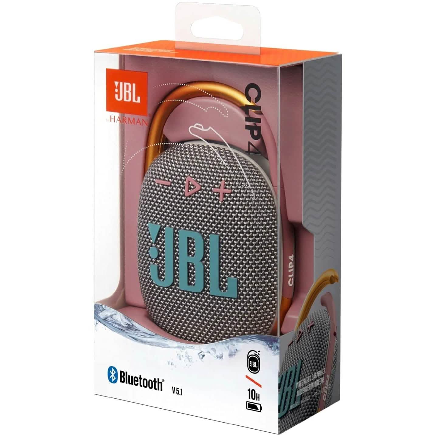 JBL Clip 4 - Portable Mini Bluetooth Speaker DailySale