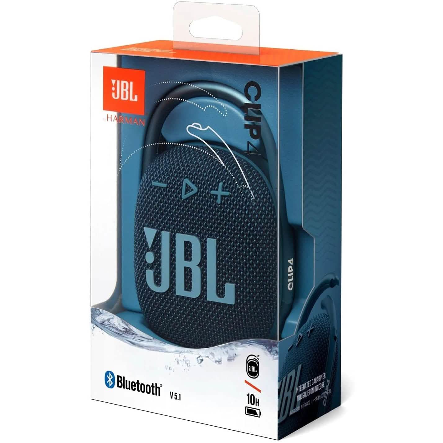 JBL Clip 4 - Portable Mini Bluetooth Speaker DailySale