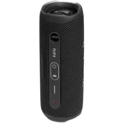 JBL FLIP 6 Waterproof Portable Speaker Bundle with gSport Carbon Fiber Case (Black)  (Refurbished) DailySale