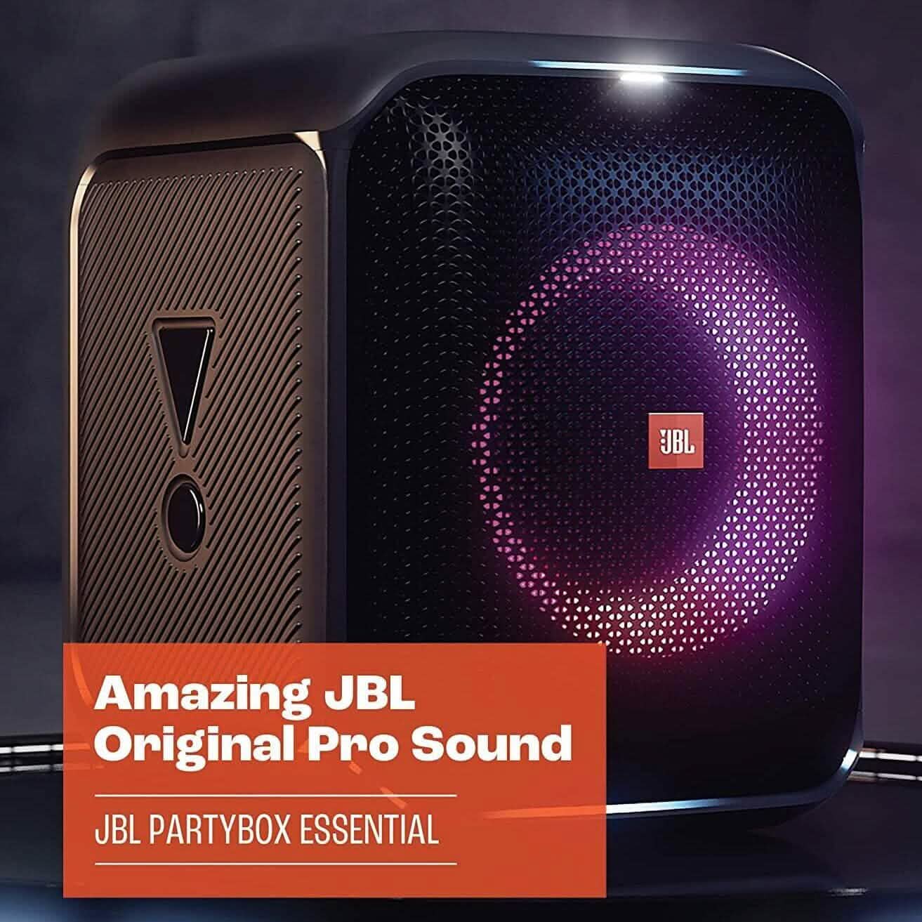 JBL Partybox Encore Essential 100W Sound Built-in Dynamic Light Show Splash Proof DailySale