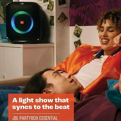JBL Partybox Encore Essential 100W Sound Built-in Dynamic Light Show Splash Proof DailySale