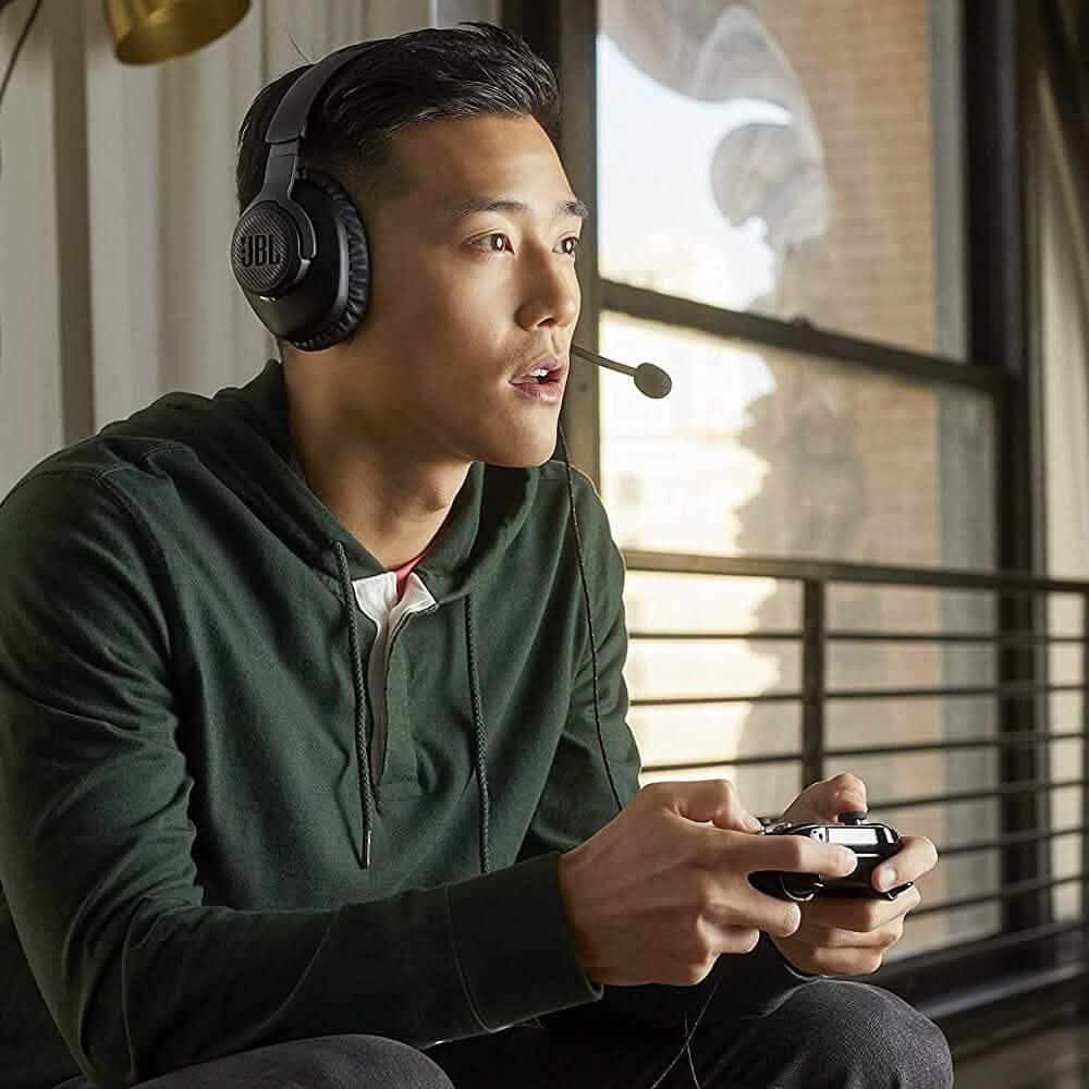 JBL Quantum 100 - Wired Over-Ear Gaming Headphones DailySale