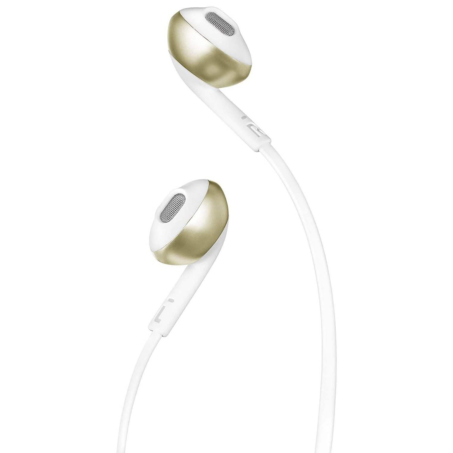 JBL TUNE 205BT - In-Ear Wireless Bluetooth Headphone - Champagne Gold DailySale