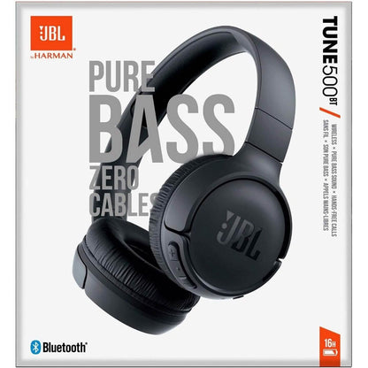 JBL TUNE 500BT - On-Ear Wireless Bluetooth Headphone (Refurbished) DailySale