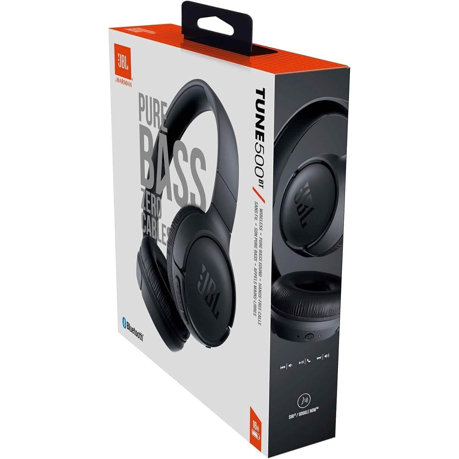 JBL TUNE 500BT - On-Ear Wireless Bluetooth Headphone (Refurbished) DailySale
