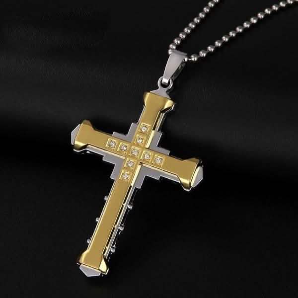 Jesus Cross Pendant Necklace Jewelry DailySale