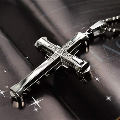 Jesus Cross Pendant Necklace Jewelry DailySale
