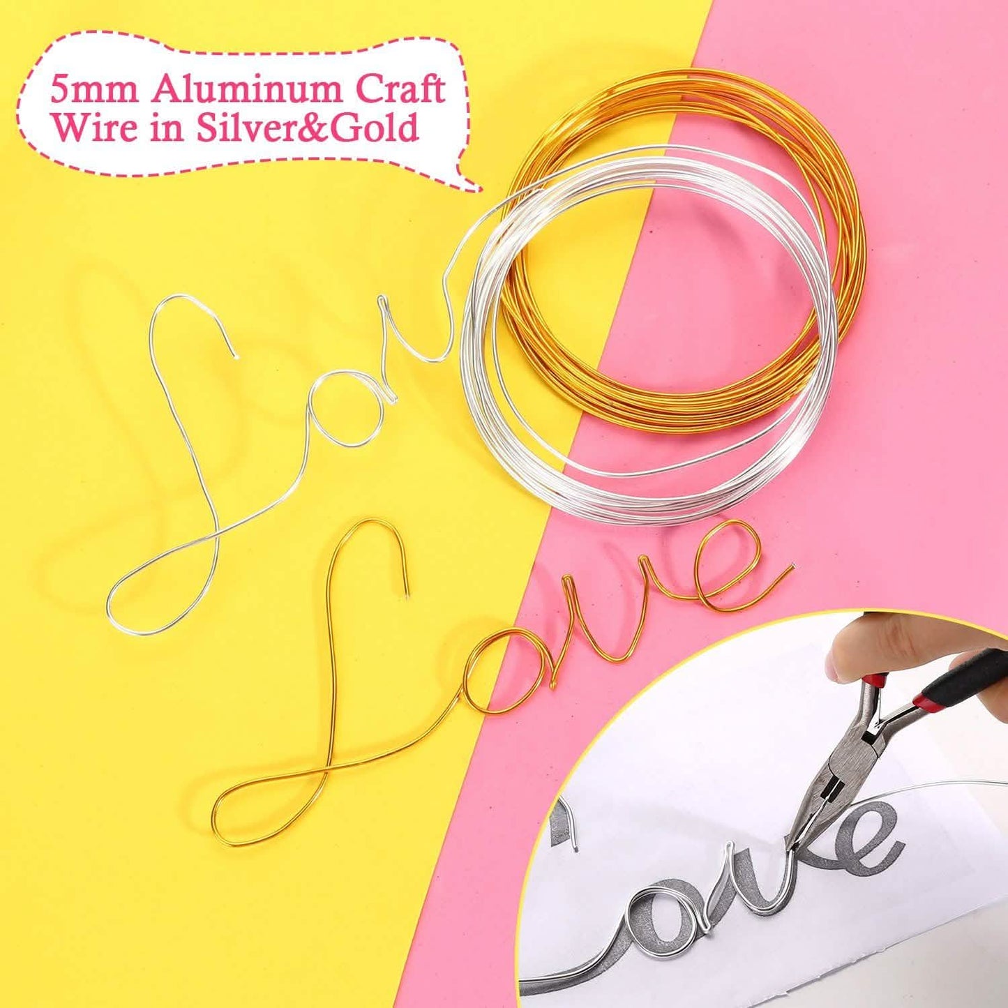 Jewelry Making Supplies Finding Kit Pliers Ribbon Ends Eye Pins Earring Hooks for DIY Craft DailySale