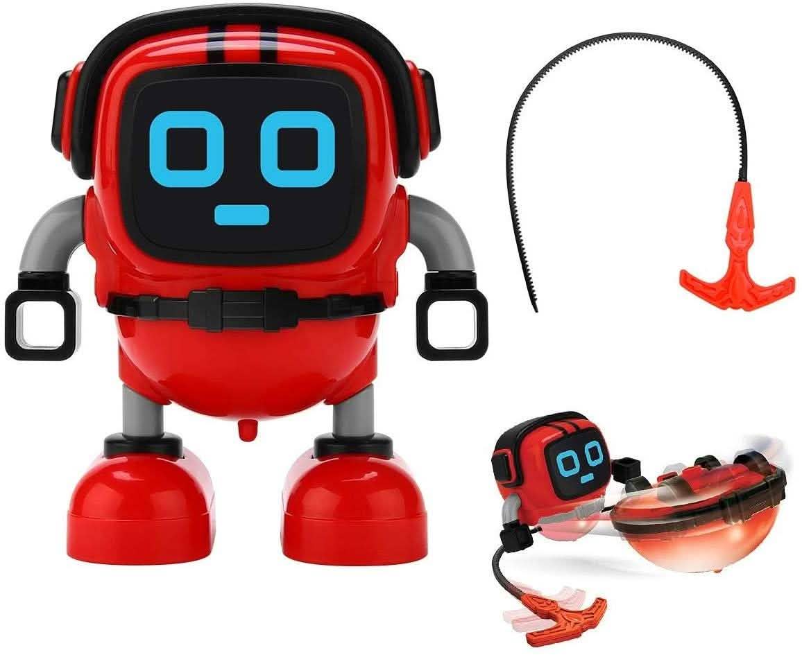 JJRC R7 Gyro Pull Back Robot Children Educational Toy DailySale