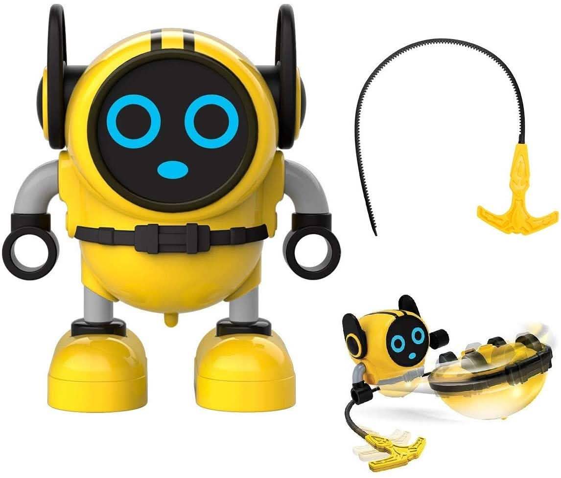 JJRC R7 Gyro Pull Back Robot Children Educational Toy DailySale