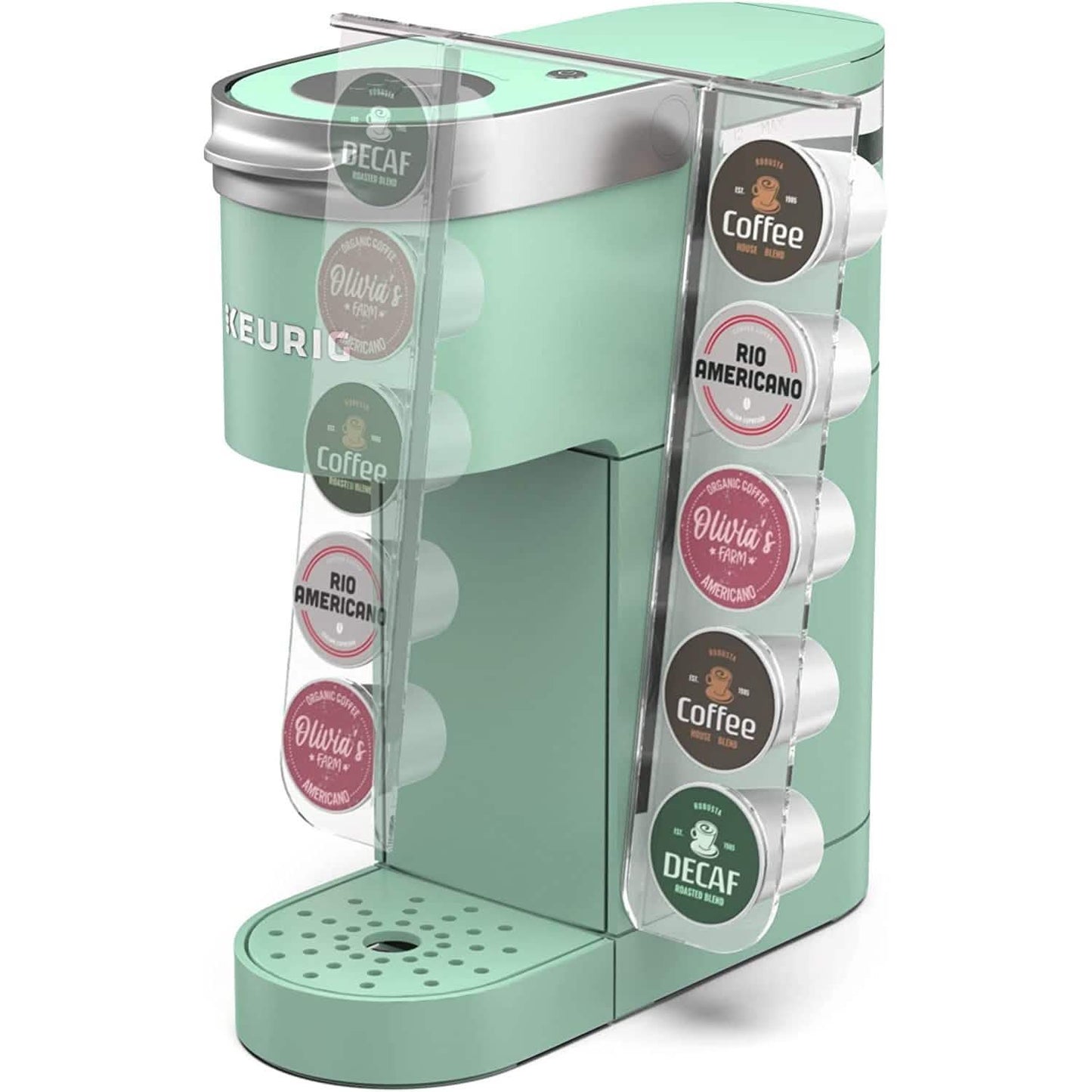 K Cup Organizer for Single Serve Keurig K-Mini and K Mini Plus Coffee Makers DailySale