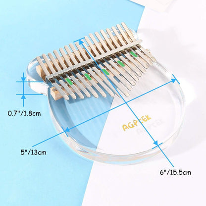 Kalimba 17 Keys Thumb Piano DailySale