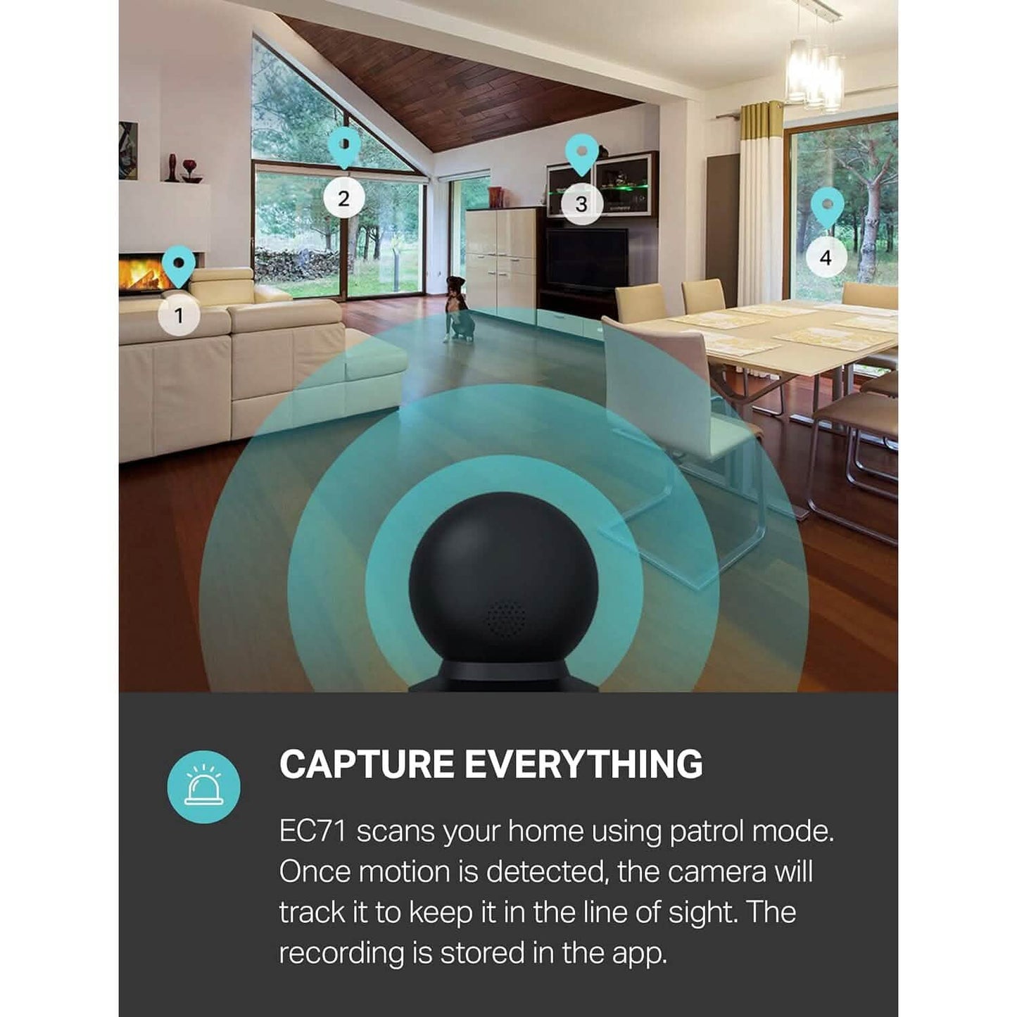 Kasa Smart 2023 New Indoor Pan-Tilt Security Camera  (Refurbished) DailySale