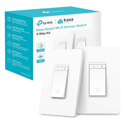 Kasa Smart 3 Way Dimmer Switch Kit  (Refurbished) DailySale