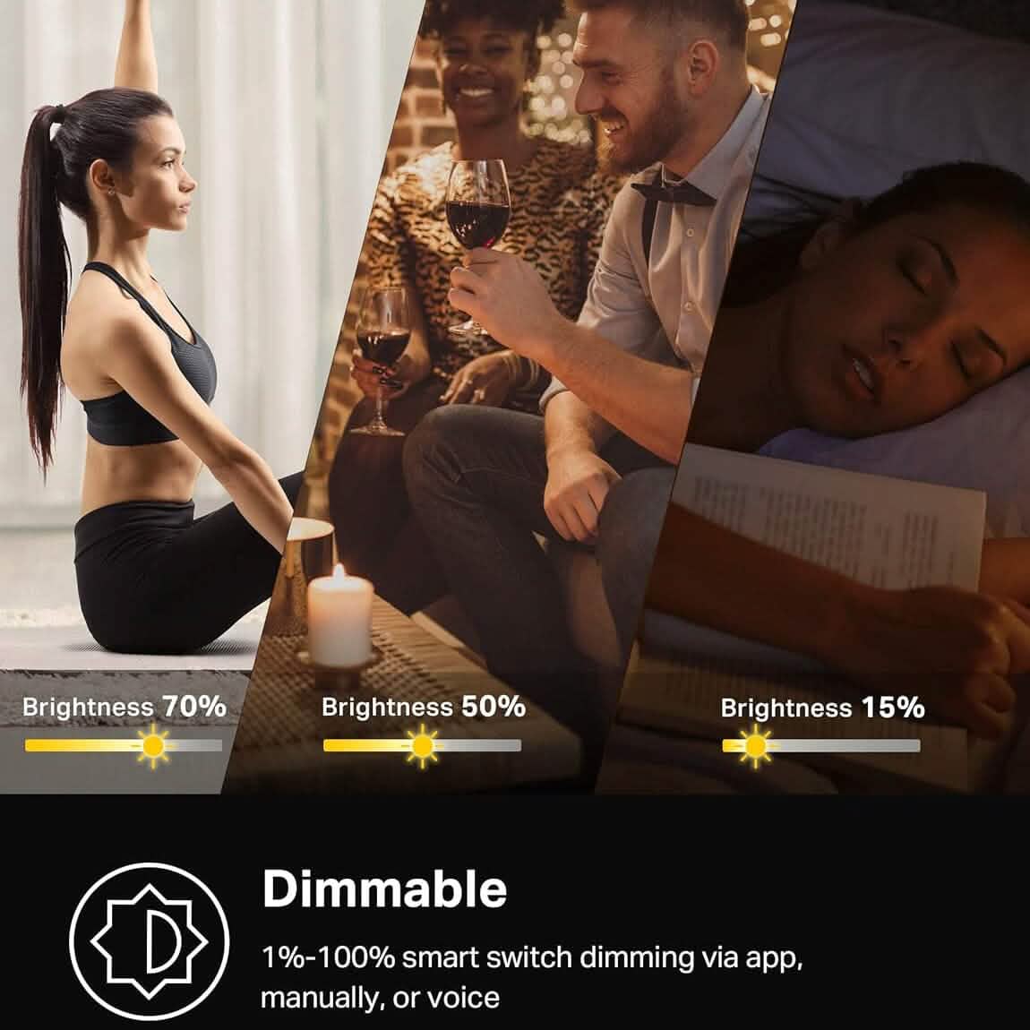 Kasa Smart 3 Way Dimmer Switch Kit  (Refurbished) DailySale