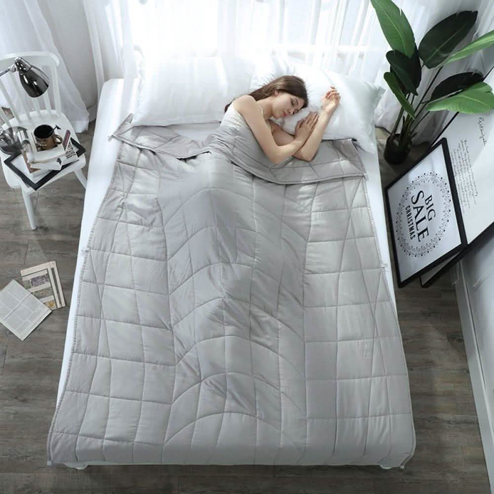 Kathy Ireland Weighted Blanket with Glass Beads DailySale