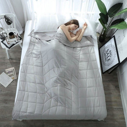 Kathy Ireland Weighted Blanket with Glass Beads DailySale