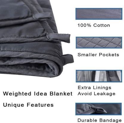 Kathy Ireland Weighted Blanket with Glass Beads DailySale
