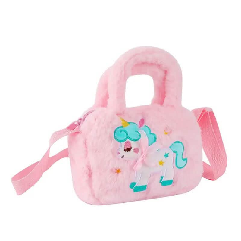 Kawaii Unicorn Pattern Plush Bag DailySale